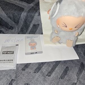 Pop Mart Gray and Cream Kids Toy